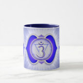 Derde oogstpatroon met wieltjes Afdrukontwerp Mok (Midden)