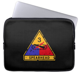 Derde Pantserdivisie - US Military "Grunge" Laptop Sleeve