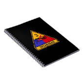 Derde Pantserdivisie - US Military "Grunge" Notitieboek (Rechterzijde)