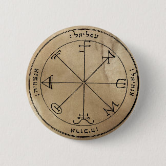 Derde Pentacle van de Button van Saturnus