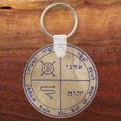 Derde Pentacle van Jupiter Sleutelhanger (Voorkant)