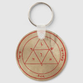 Derde Pentacle van Mars Sleutelhanger (Voorkant)