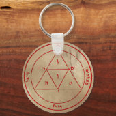 Derde Pentacle van Mars Sleutelhanger (Voorkant)