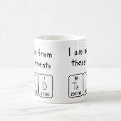 Derde periodieke lijstnaam mok (Center)