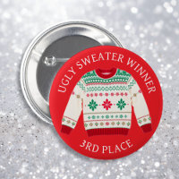 Derde plaats Ugly Sweater Winnaar | Grappige kerst