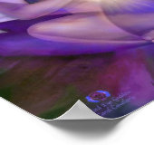 Derde Poster met Eye Chakra Goddess Fine Art/Print (Hoek)