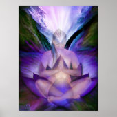 Derde Poster met Eye Chakra Goddess Fine Art/Print (Voorkant)