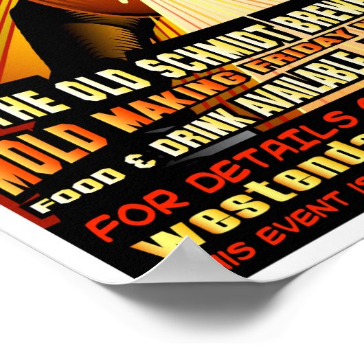 Derde Poster van het West 7e IJzeren Pour 2010 (Hoek)