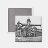 Derde Regiment, Massachusetts Heavy Artillery: 186 Magneet (Voorkant / Achterkant)