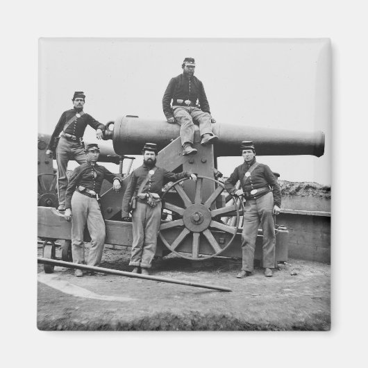 Derde Regiment, Massachusetts Heavy Artillery: 186 Magneet (Voorkant)