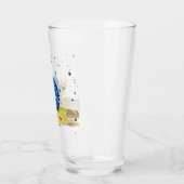 Derde Scudetto Napoli bierglas Glas (Links)