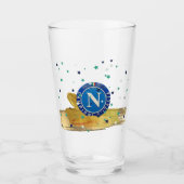 Derde Scudetto Napoli bierglas Glas (Voorkant)