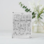 Derde Sonata voor piano en violine Briefkaart (Staand voorkant)