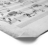 Derde Sonata voor piano en violine Poster (Hoek)