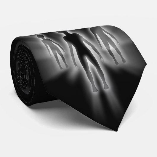 Derde soort ontvoering stropdas (Opgerold)