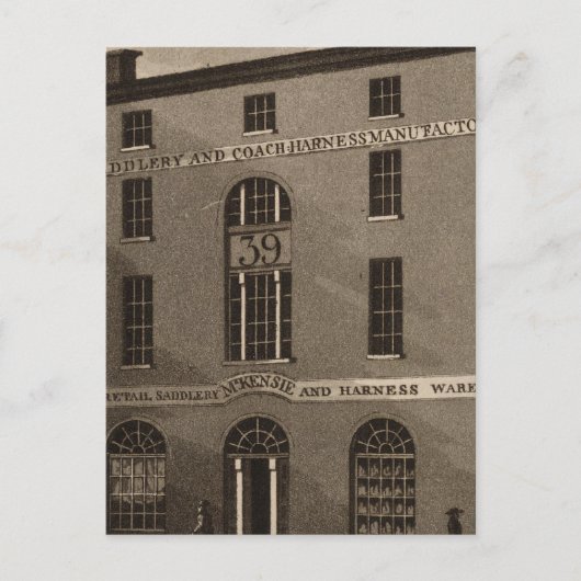Derde straat in Philadelphia Briefkaart (Voorkant)