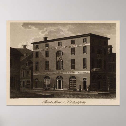 Derde straat in Philadelphia Poster (Voorkant)