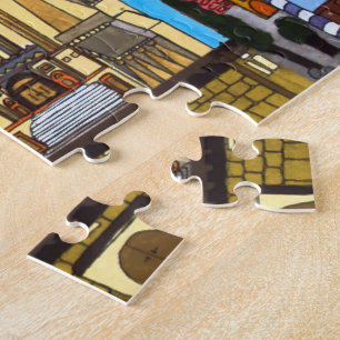 Derde tempel legpuzzel