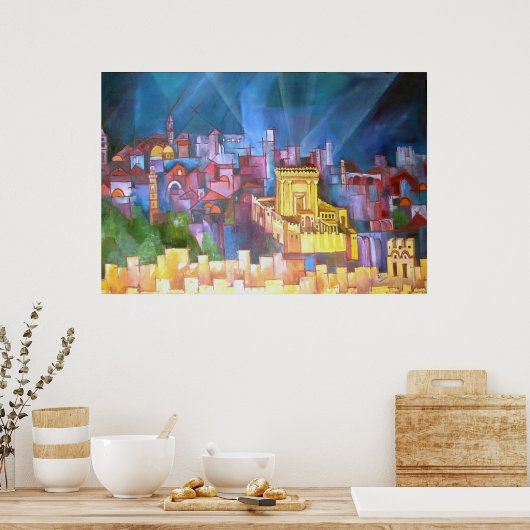 Derde tempel poster (Keuken)