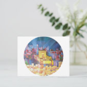 Derde tempel van Jeruzalem Briefkaart (Staand voorkant)