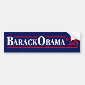 Derde termijn President Obama 2028 Bumpersticker (Voorkant)