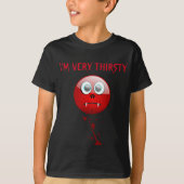 DERDE VAMPIRE HAPPY FACE T-SHIRT (Voorkant)