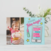 Derde verjaardag Foto van Threenager 3 Kaart (Staand voorkant)