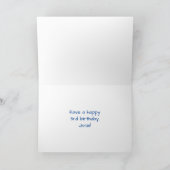 Derde verjaardag: Fun, kleurrijk gevuurwerk Kaart (Binnen)