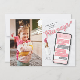 Derde verjaardag van de Derde verjaardag van Three Kaart