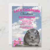 Derde verjaardag van de geboorte van kinderen kaart (Voorkant)