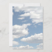 Derde verjaardag van de geboorte van kinderen kaart (Achterkant)