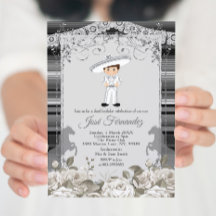 Derde verjaardag van Silver en White Mexican Boy