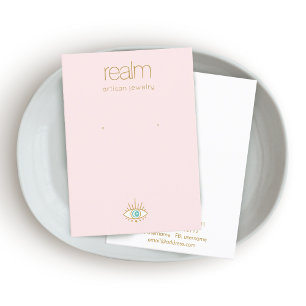 Derde Visitekaartje voor het oormerken van juwelen