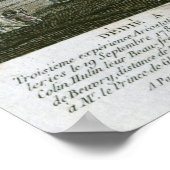 Derde vlucht van Nicholas Robert en zijn Poster (Hoek)