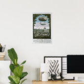 Derde vlucht van Nicholas Robert en zijn Poster (Thuiskantoor)
