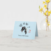 Derde vogeldag Wenskaart Kaart (Gele Bloem)