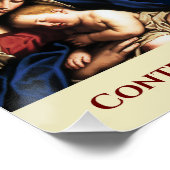 Derde vreugdevolle mysterie Poster (Hoek)