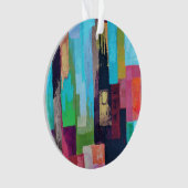 Derde Wereld Acryl Ornament (voorkant)