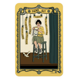 Derde wet_C_4x6 koelkast Magneet