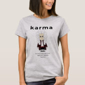 Derde wet van Karma & Newton 2018 T-shirt (Voorkant)