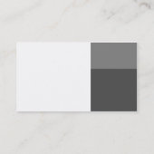 Derden - Wit met grijze schaduwen Visitekaartje (Achterkant)