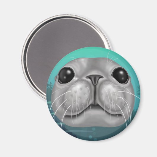 Derdomyzegel Magneet (Voorkant / Achterkant)