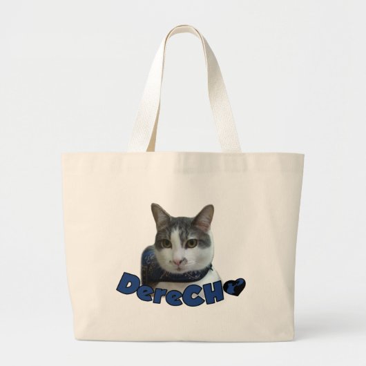 Derecho-producten Grote Tote Bag (Voorkant)