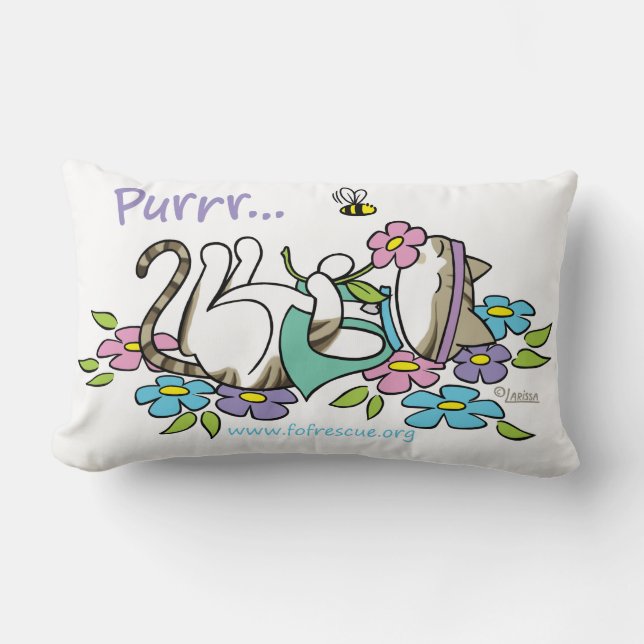 Derecho - Purrr Pillow Kussen (Voorkant)