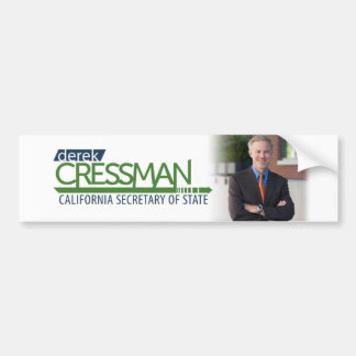 Derek Cressman Bumpersticker