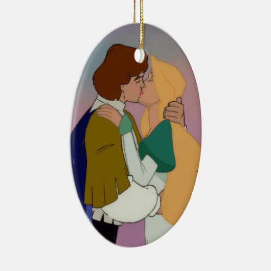 Derek en Odette kerstversiering Keramisch Ornament (Rechts)