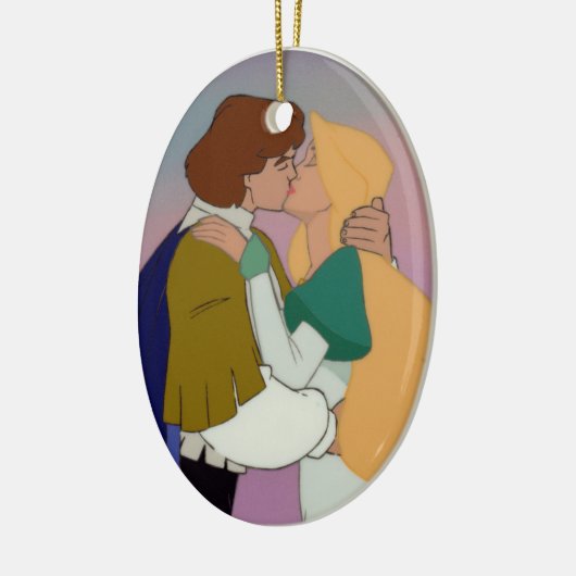 Derek en Odette kerstversiering Keramisch Ornament (Links)