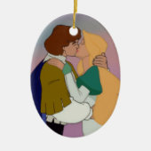 Derek en Odette kerstversiering Keramisch Ornament (Voorkant)