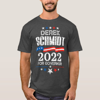 Derek Schmidt Kansas Governor Election 2022 Republ T-shirt
