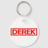Derek Stamp Sleutelhanger (Voorkant)